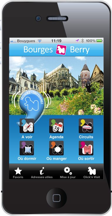 Accueil Click 'n Visit - Bourges en Berry